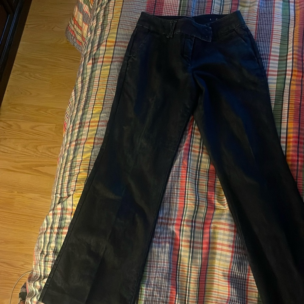 EDITOR DENIM SLACKS BOOTCUT PANTS